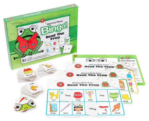 Edvantage - Beat the Frog Bingo (Rhyming Words)