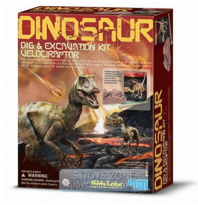 4M - Dig-A-Dino Velociraptor