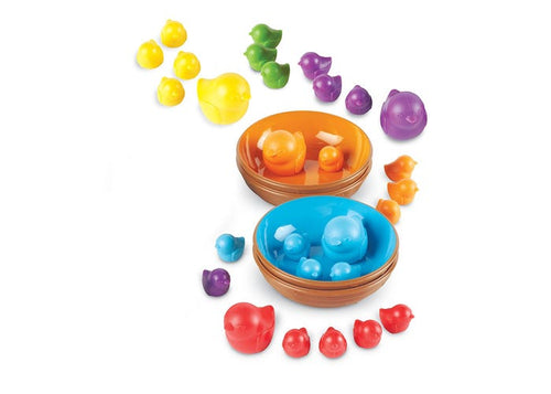 Learning Resources - Birds In A Nest Sorting Set