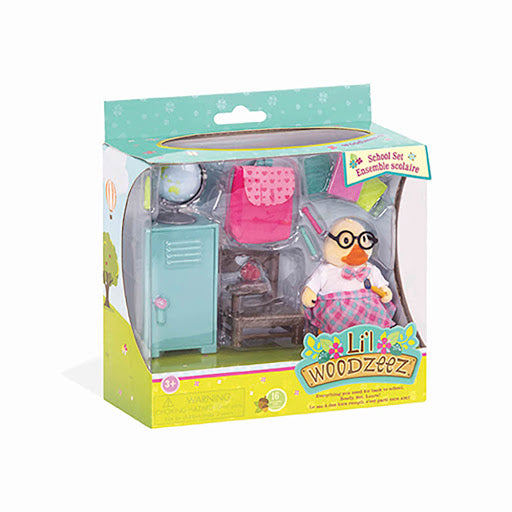 Lil Woodzeez - Playset School Set