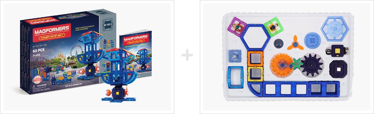 Magformers - Power Gear Set 60Pcs