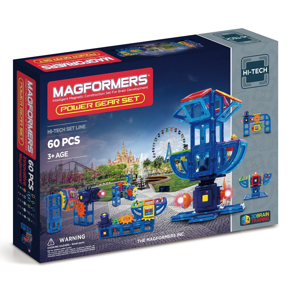 Magformers - Power Gear Set 60Pcs