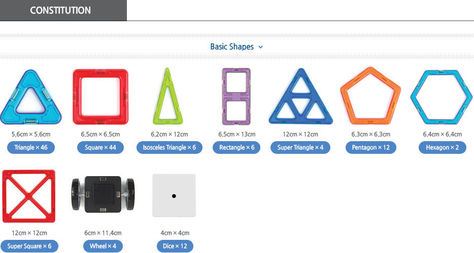 Magformers - Smart Set 144Pcs