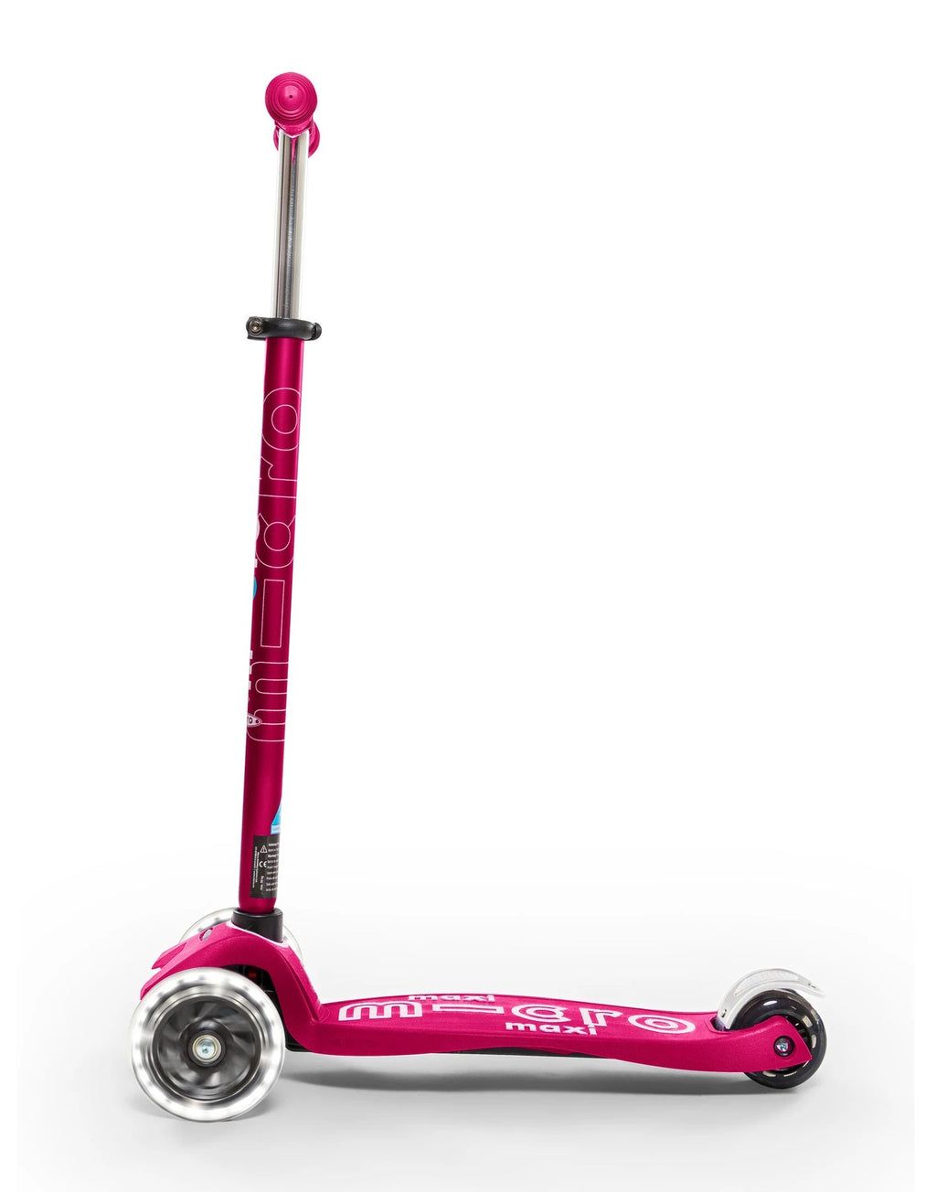 Micro - Maxi Deluxe LED Scooter - Pink
