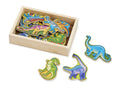 Melissa & Doug - Magnetic Wooden Dinosaurs