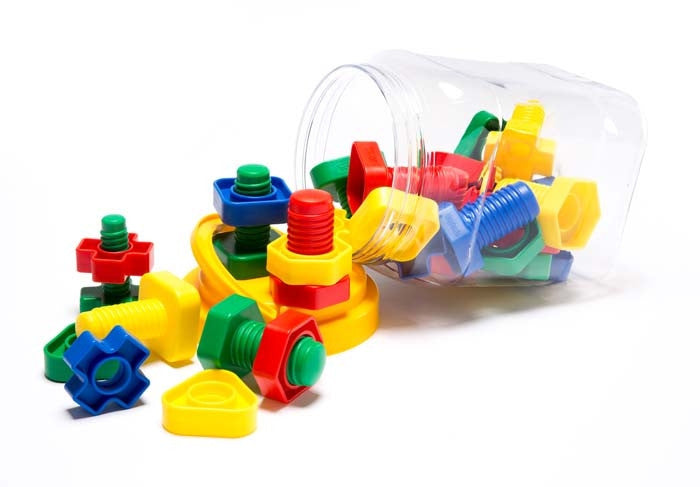 Edvantage - Nuts & Bolts Jar of 32