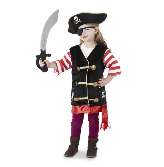 Melissa & Doug - Pirate Role Play Costume
