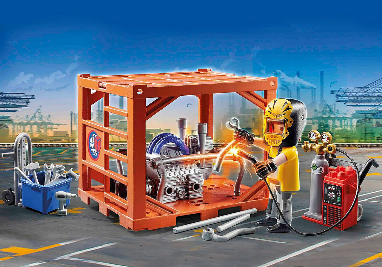 Playmobil - Cargo Container Manufacturer (70774)