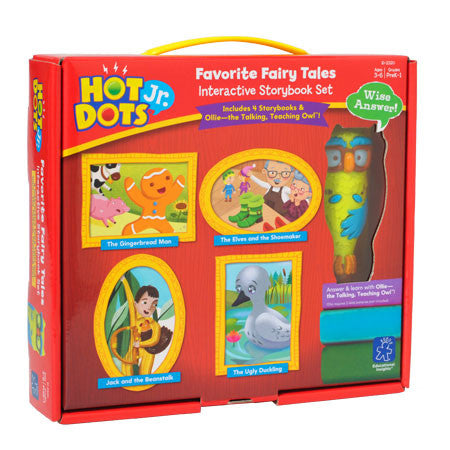 Educational Insights - Hot Dots Jr - Favorite Fairy Tales Interactive Storybook Set