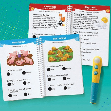 Educational Insights - Hot Dots LetS Master Grade 1 Reading