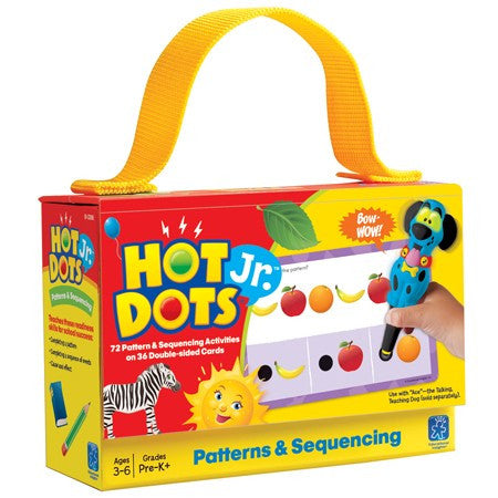 Educational Insights - Hot Dots Jr - Card Set Patterns & Sequencing
